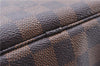 Authentic Louis Vuitton Damier Neverfull MM Shoulder Tote Bag N51105 LV 0413E
