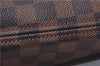 Authentic Louis Vuitton Damier Neverfull MM Shoulder Tote Bag N51105 LV 0413E