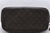 Authentic Louis Vuitton Monogram Neverfull MM Tote Bag M40156 LV 0508D