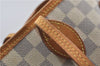 Authentic Louis Vuitton Damier Azur Neverfull MM Tote Bag N51107 LV 0508E