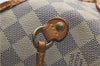 Authentic Louis Vuitton Damier Azur Neverfull MM Tote Bag N51107 LV 0508E