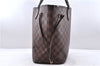 Authentic Louis Vuitton Damier Neverfull MM Shoulder Tote Bag N51105 LV 0707E