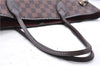 Authentic Louis Vuitton Damier Neverfull MM Shoulder Tote Bag N51105 LV 0707E