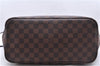 Authentic Louis Vuitton Damier Neverfull MM Shoulder Tote Bag N51105 LV 0707E