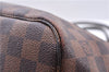 Authentic Louis Vuitton Damier Neverfull MM Shoulder Tote Bag N51105 LV 0707E