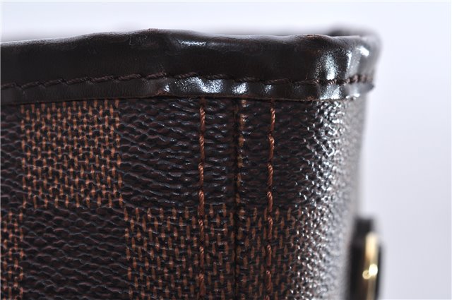 Authentic Louis Vuitton Damier Neverfull MM Shoulder Tote Bag N51105 LV 0707E