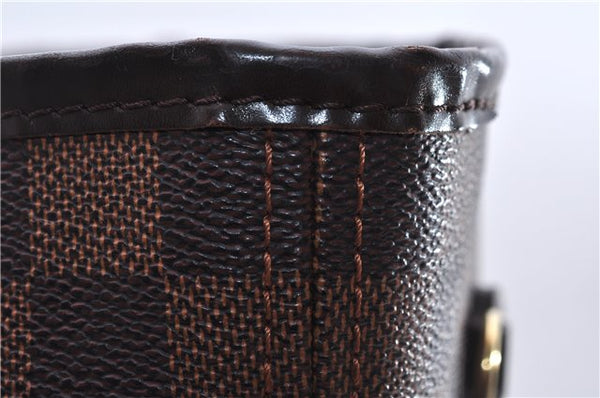 Authentic Louis Vuitton Damier Neverfull MM Shoulder Tote Bag N51105 LV 0707E