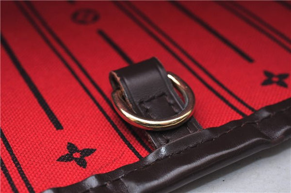 Authentic Louis Vuitton Damier Neverfull MM Shoulder Tote Bag N51105 LV 0707E