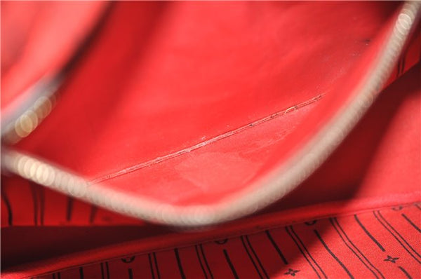 Authentic Louis Vuitton Damier Neverfull MM Shoulder Tote Bag N51105 LV 0707E