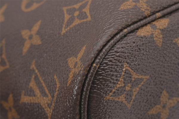 Authentic Louis Vuitton Monogram Neverfull PM Tote Bag Pink M41245 LV 0865I