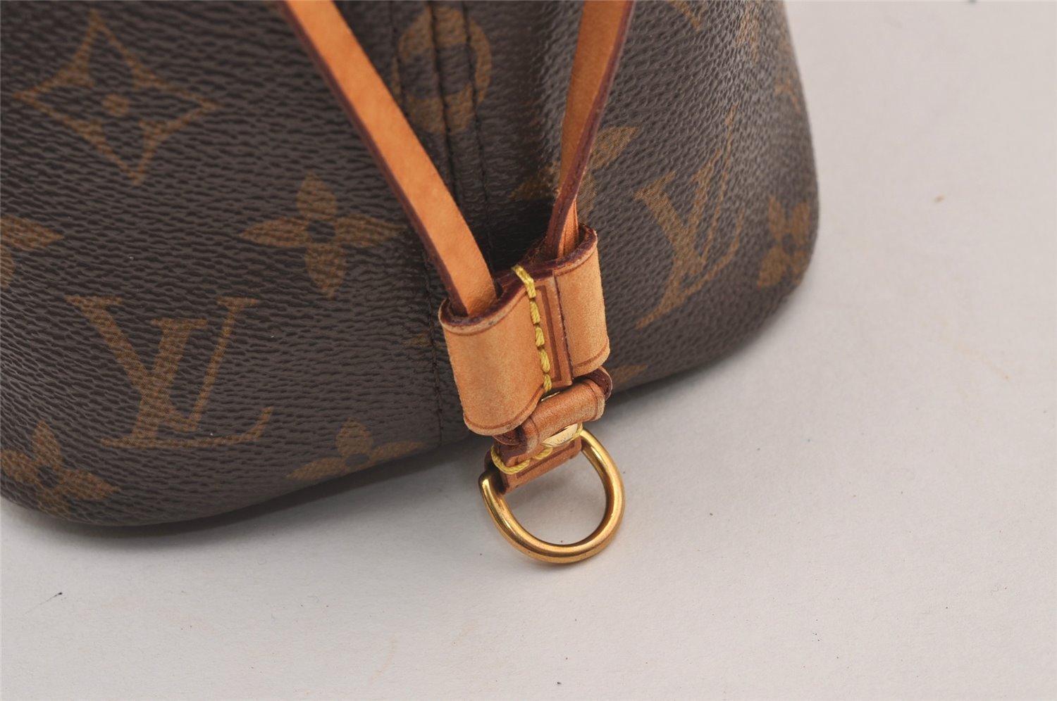 Authentic Louis Vuitton Monogram Neverfull PM Tote Bag Pink M41245 LV 0865I