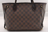 Authentic Louis Vuitton Damier Neverfull PM Shoulder Tote Bag N51109 LV 0869I