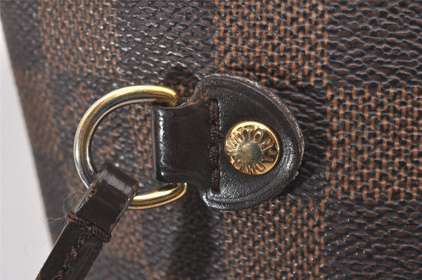 Authentic Louis Vuitton Damier Neverfull PM Shoulder Tote Bag N51109 LV 0869I