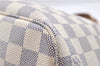 Authentic Louis Vuitton Damier Azur Neverfull PM Tote Bag N51110 LV 0936D