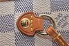 Authentic Louis Vuitton Damier Azur Neverfull PM Tote Bag N51110 LV 0936D