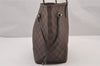 Authentic Louis Vuitton Damier Neverfull MM Shoulder Tote Bag N51105 LV 0953I