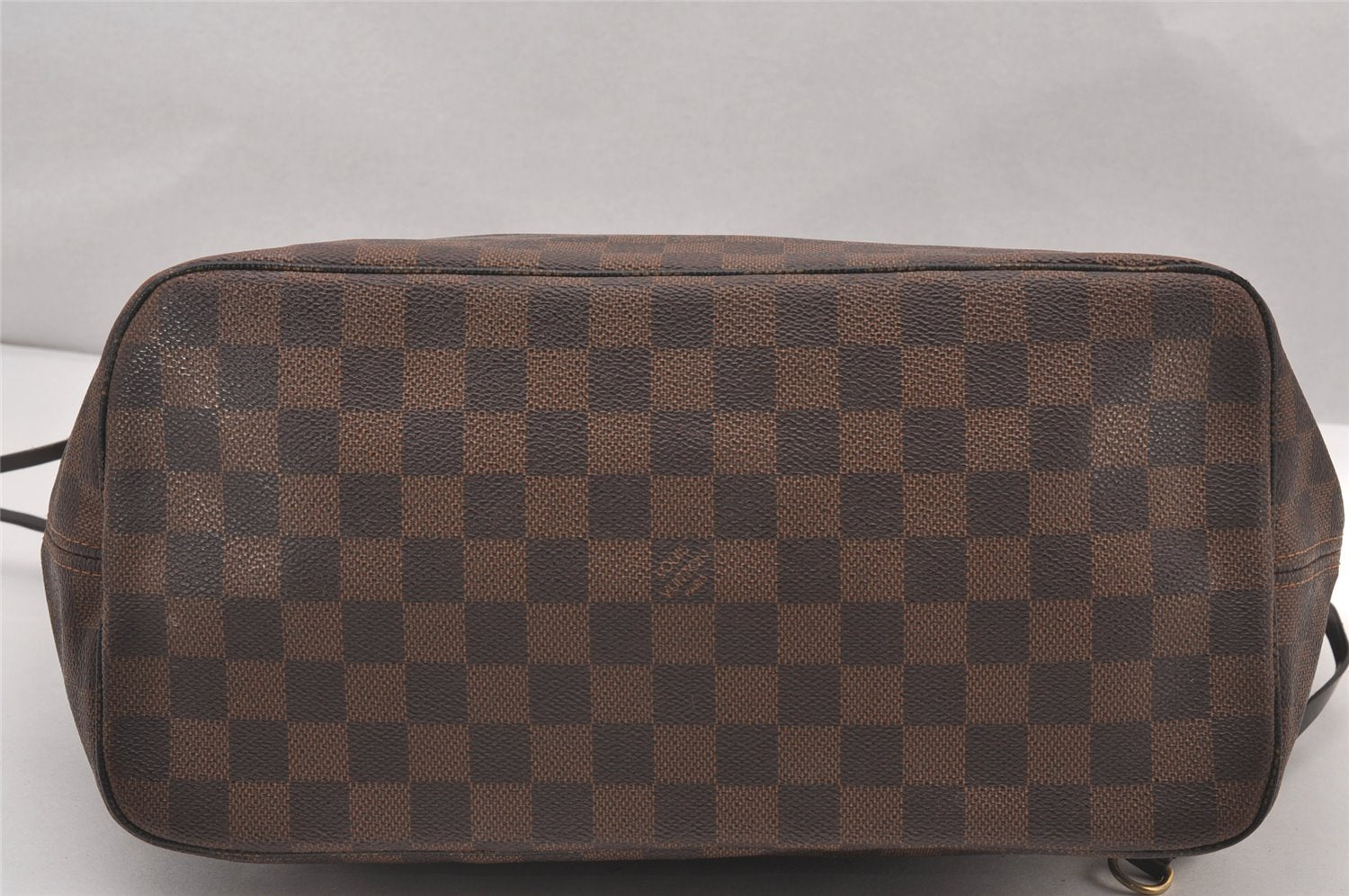 Authentic Louis Vuitton Damier Neverfull MM Shoulder Tote Bag N51105 LV 0953I