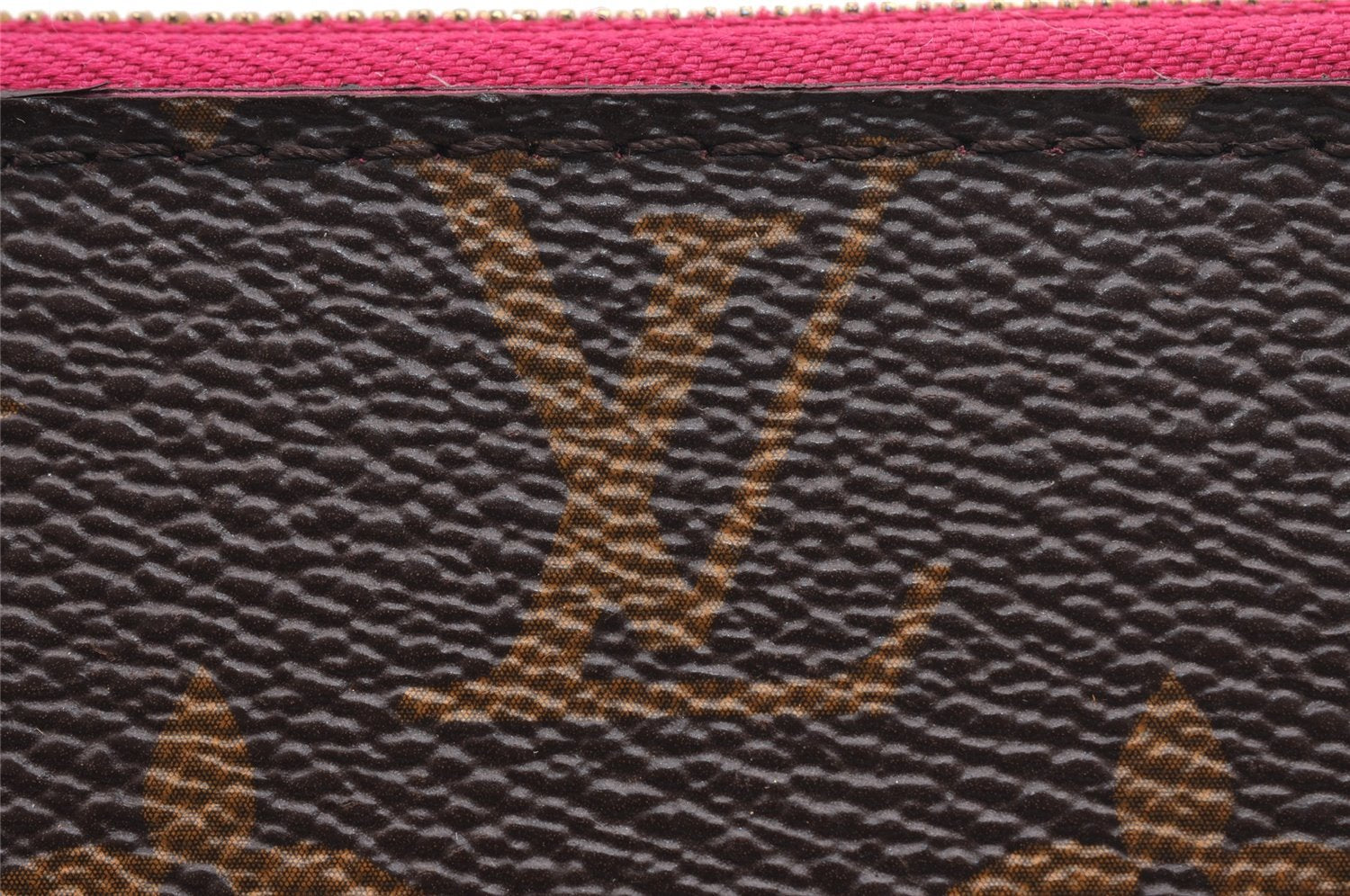 Authentic Louis Vuitton Monogram Neverfull MM Pouch Purse Clutch Bag Pink 1058I
