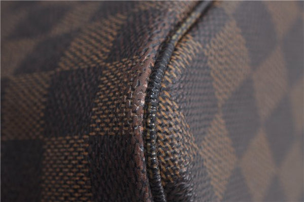Authentic Louis Vuitton Damier Neverfull PM Tote Bag N51109 LV 1092D
