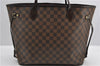 Authentic Louis Vuitton Damier Neverfull MM Shoulder Tote Bag N51105 LV 1327F