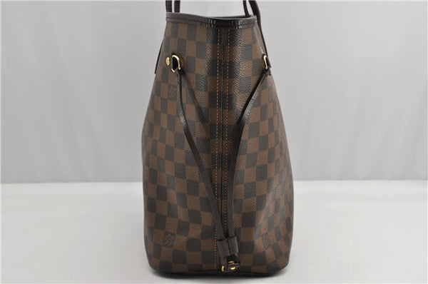 Authentic Louis Vuitton Damier Neverfull MM Shoulder Tote Bag N51105 LV 1327F