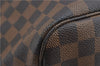 Authentic Louis Vuitton Damier Neverfull MM Shoulder Tote Bag N51105 LV 1327F