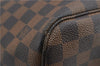 Authentic Louis Vuitton Damier Neverfull MM Shoulder Tote Bag N51105 LV 1327F