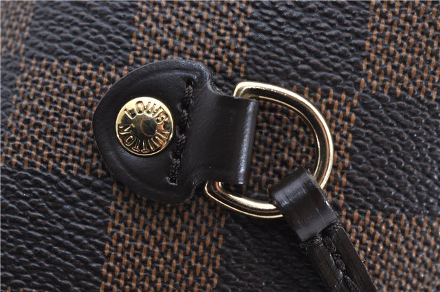 Authentic Louis Vuitton Damier Neverfull MM Shoulder Tote Bag N51105 LV 1327F