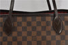 Authentic Louis Vuitton Damier Neverfull MM Shoulder Tote Bag N51105 LV 1327F
