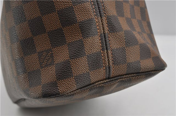 Authentic Louis Vuitton Damier Neverfull MM Shoulder Tote Bag N51105 LV 1327F