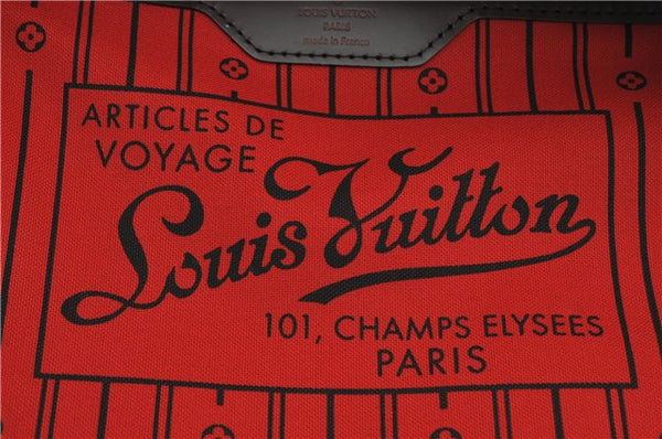 Authentic Louis Vuitton Damier Neverfull MM Shoulder Tote Bag N51105 LV 1327F