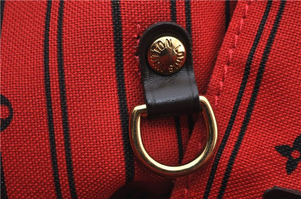 Authentic Louis Vuitton Damier Neverfull MM Shoulder Tote Bag N51105 LV 1327F