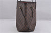 Authentic Louis Vuitton Damier Neverfull MM Shoulder Tote Bag N51105 LV 1329F