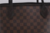 Authentic Louis Vuitton Damier Neverfull MM Shoulder Tote Bag N51105 LV 1329F