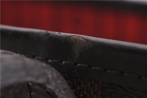 Authentic Louis Vuitton Damier Neverfull MM Shoulder Tote Bag N51105 LV 1329F