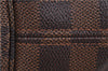 Authentic Louis Vuitton Damier Neverfull MM Shoulder Tote Bag N51105 LV 1329F