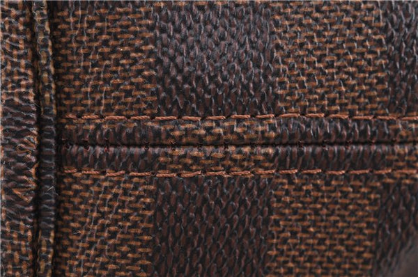 Authentic Louis Vuitton Damier Neverfull MM Shoulder Tote Bag N51105 LV 1329F