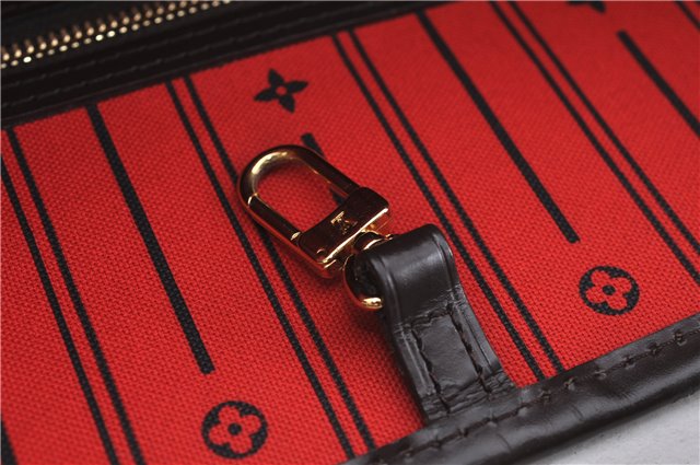 Authentic Louis Vuitton Damier Neverfull MM Shoulder Tote Bag N51105 LV 1329F