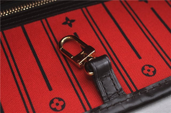 Authentic Louis Vuitton Damier Neverfull MM Shoulder Tote Bag N51105 LV 1329F