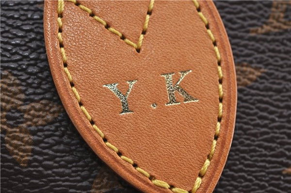 Authentic Louis Vuitton Monogram Neverfull MM Tote Bag Fuchsia M40996 Pink 1335F