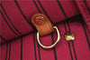 Authentic Louis Vuitton Monogram Neverfull MM Tote Bag Fuchsia M40996 Pink 1335F