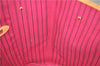 Authentic Louis Vuitton Monogram Neverfull MM Tote Bag Fuchsia M40996 Pink 1335F