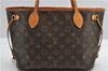 Authentic Louis Vuitton Monogram Neverfull PM Tote Bag Pink M41245 LV 1336F