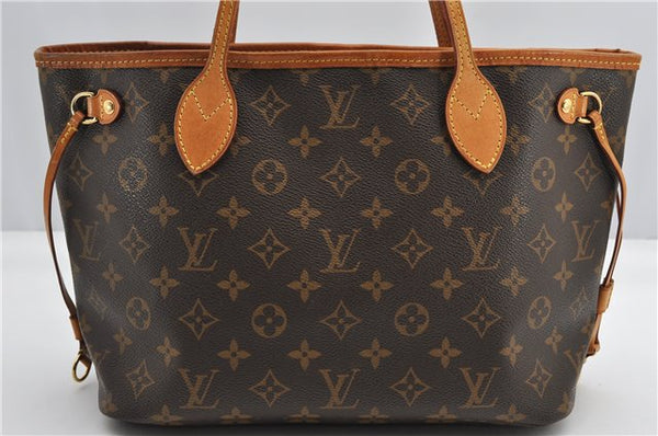 Authentic Louis Vuitton Monogram Neverfull PM Tote Bag Pink M41245 LV 1336F