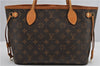Authentic Louis Vuitton Monogram Neverfull PM Tote Bag Pink M41245 LV 1336F