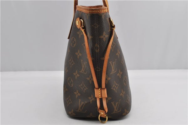 Authentic Louis Vuitton Monogram Neverfull PM Tote Bag Pink M41245 LV 1336F