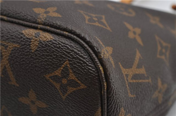 Authentic Louis Vuitton Monogram Neverfull PM Tote Bag Pink M41245 LV 1336F