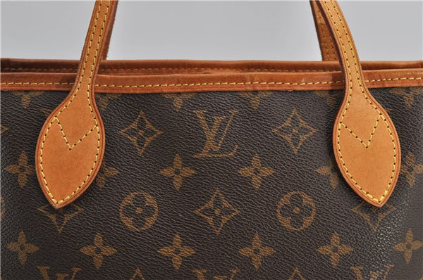 Authentic Louis Vuitton Monogram Neverfull PM Tote Bag Pink M41245 LV 1336F