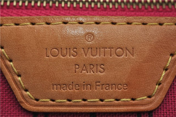 Authentic Louis Vuitton Monogram Neverfull PM Tote Bag Pink M41245 LV 1336F