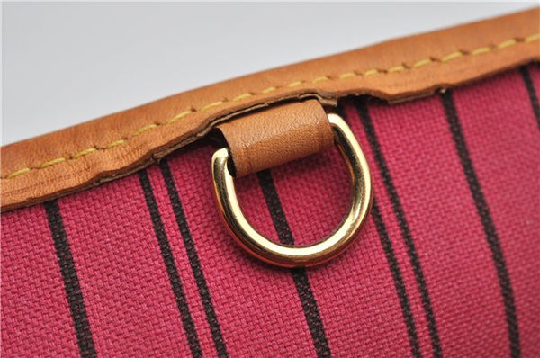 Authentic Louis Vuitton Monogram Neverfull PM Tote Bag Pink M41245 LV 1336F